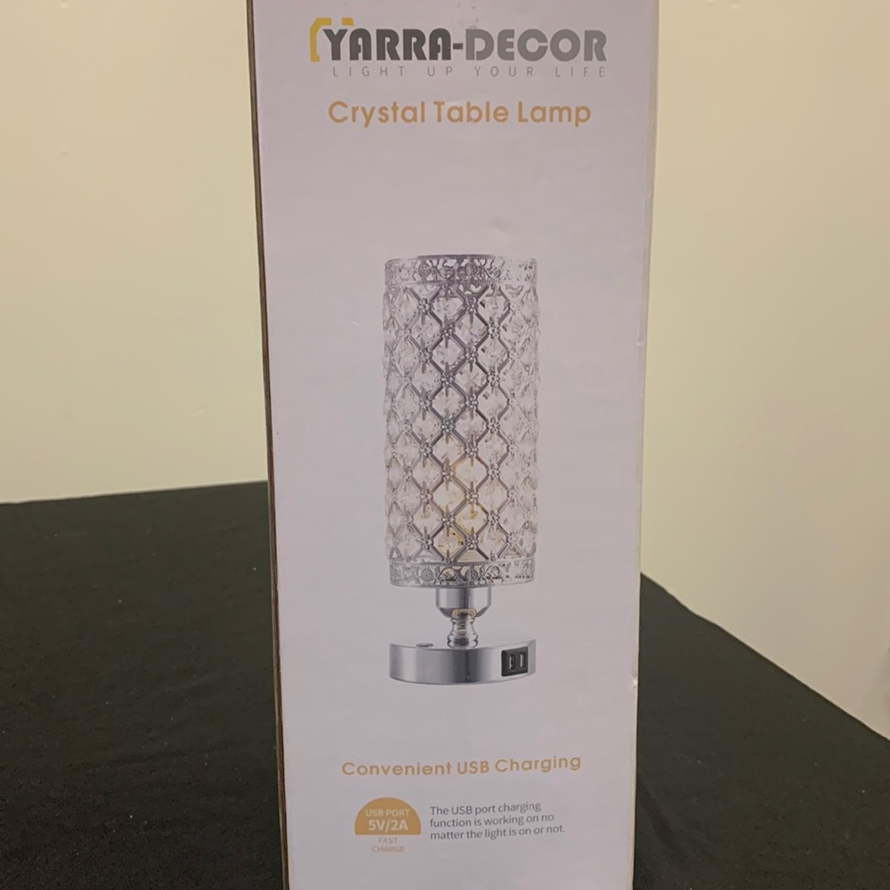 Crystal Table Lamp